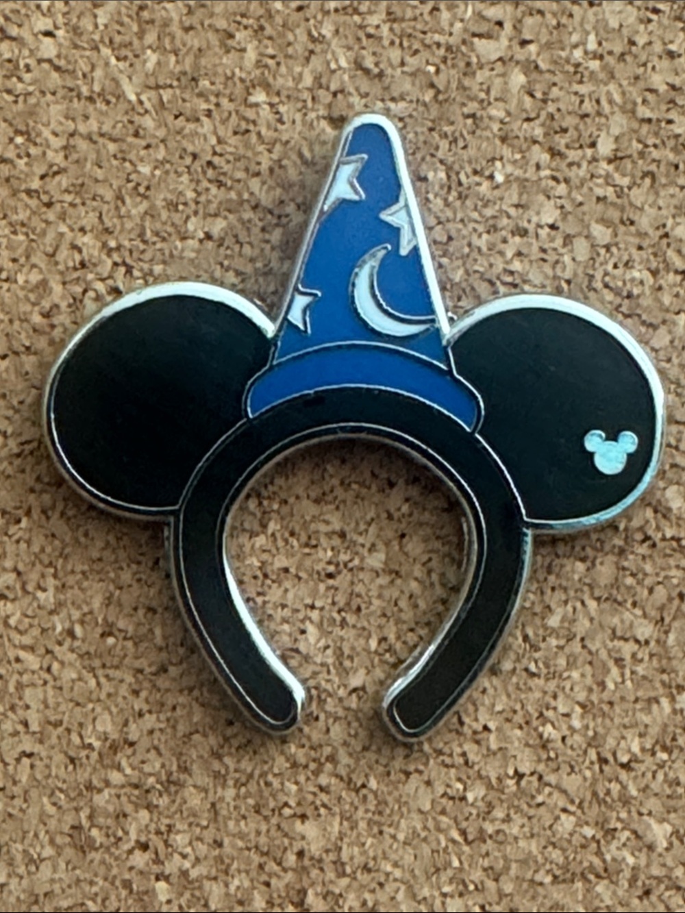 5/$25 Mickey Ears Sorcerer Hat Headband Pin